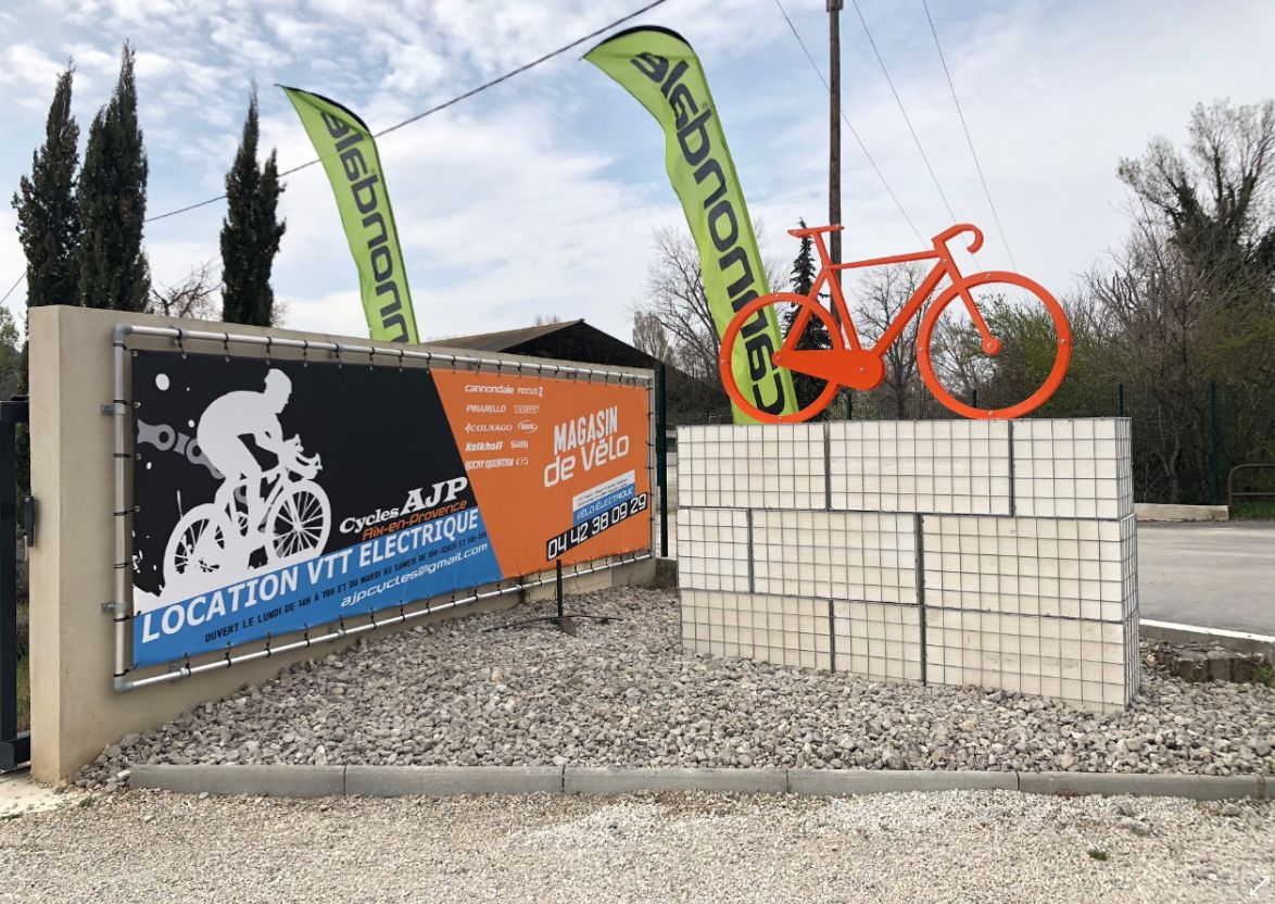 Gabionen pierre blanche à Aix-en-Provence