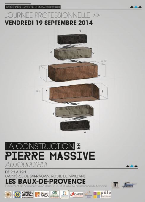 Construction en pierre massive dans le Gard